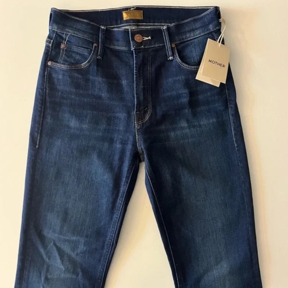 MOTHER The Mid-Rise Dazzler Ankle Jeans in Off Limits NWT